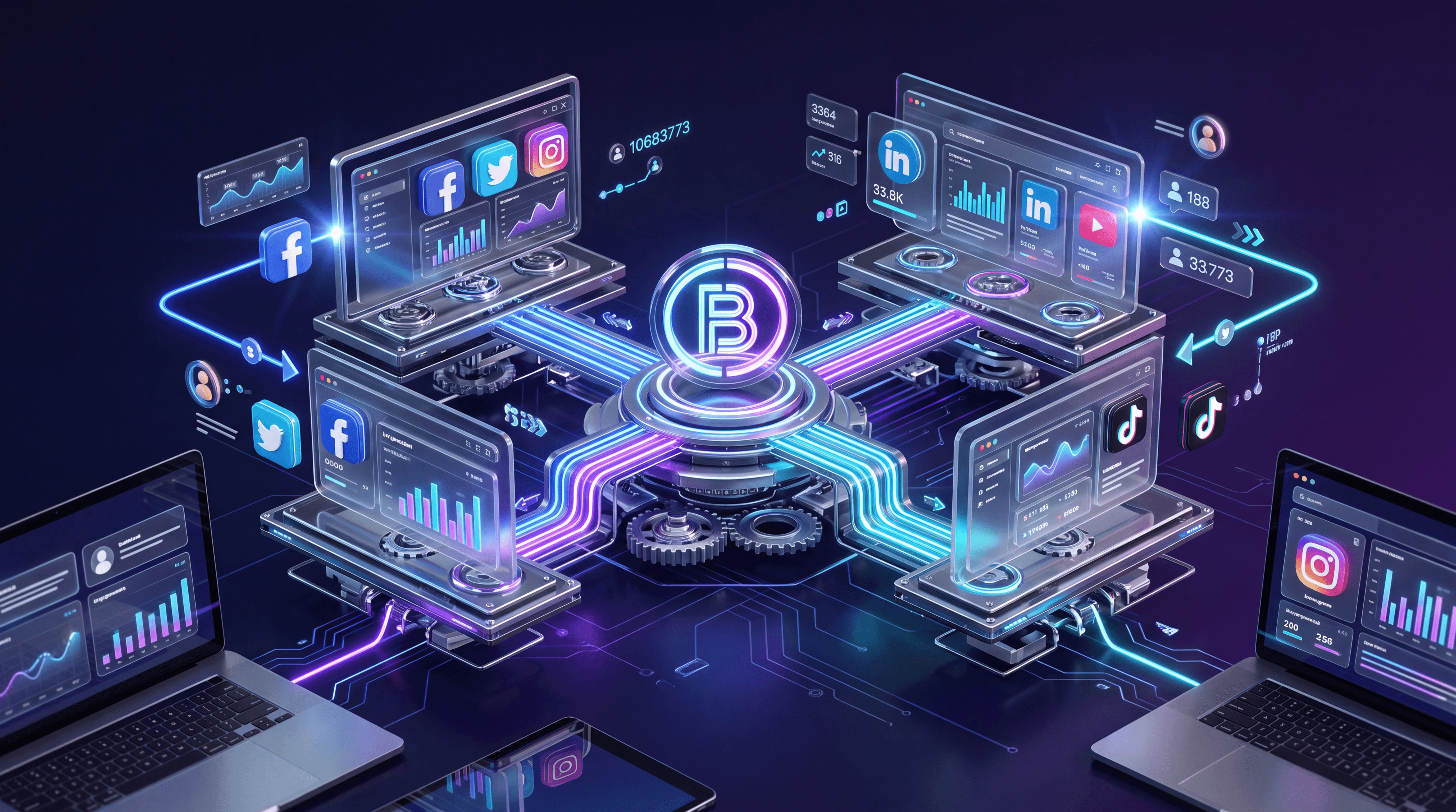 Connecting Social Media Accounts by Brand