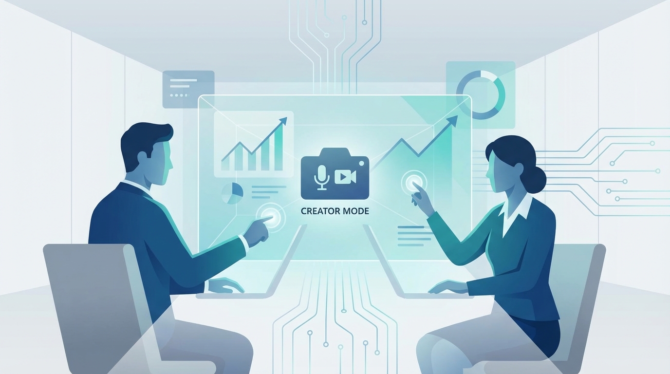 2. Leverage Creator Mode for Key Executives