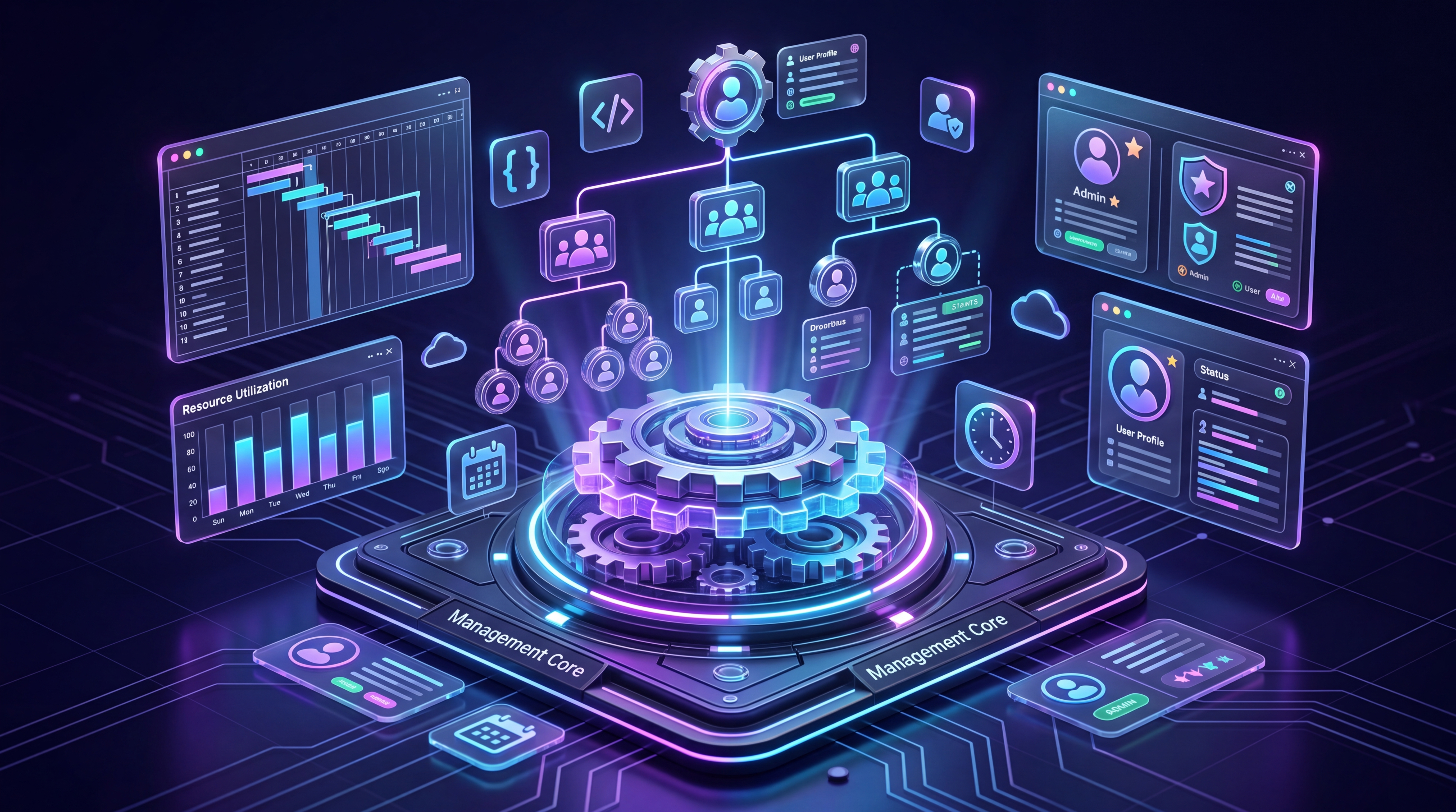 What is Organization Management in SchedulifyX?