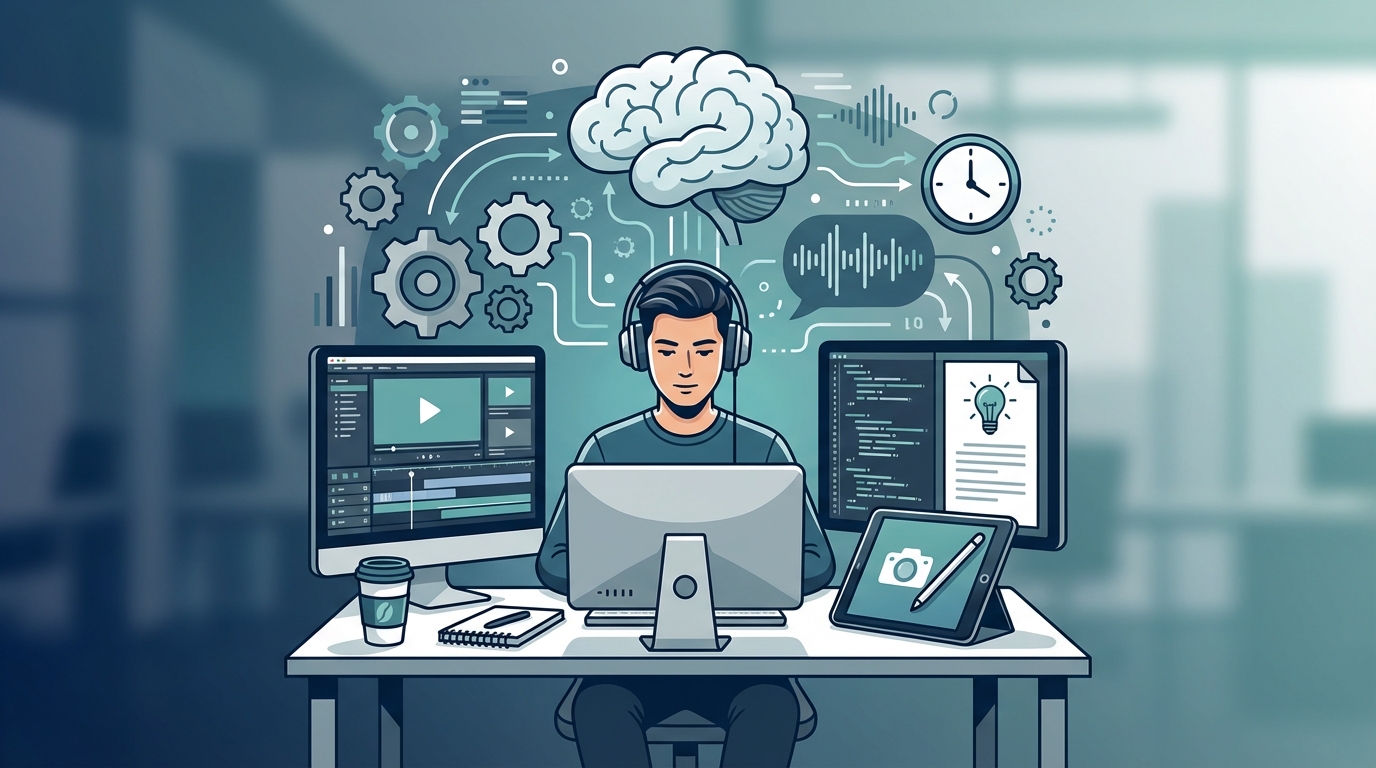 Mid-Day Routine: Content Creation and Deep Work