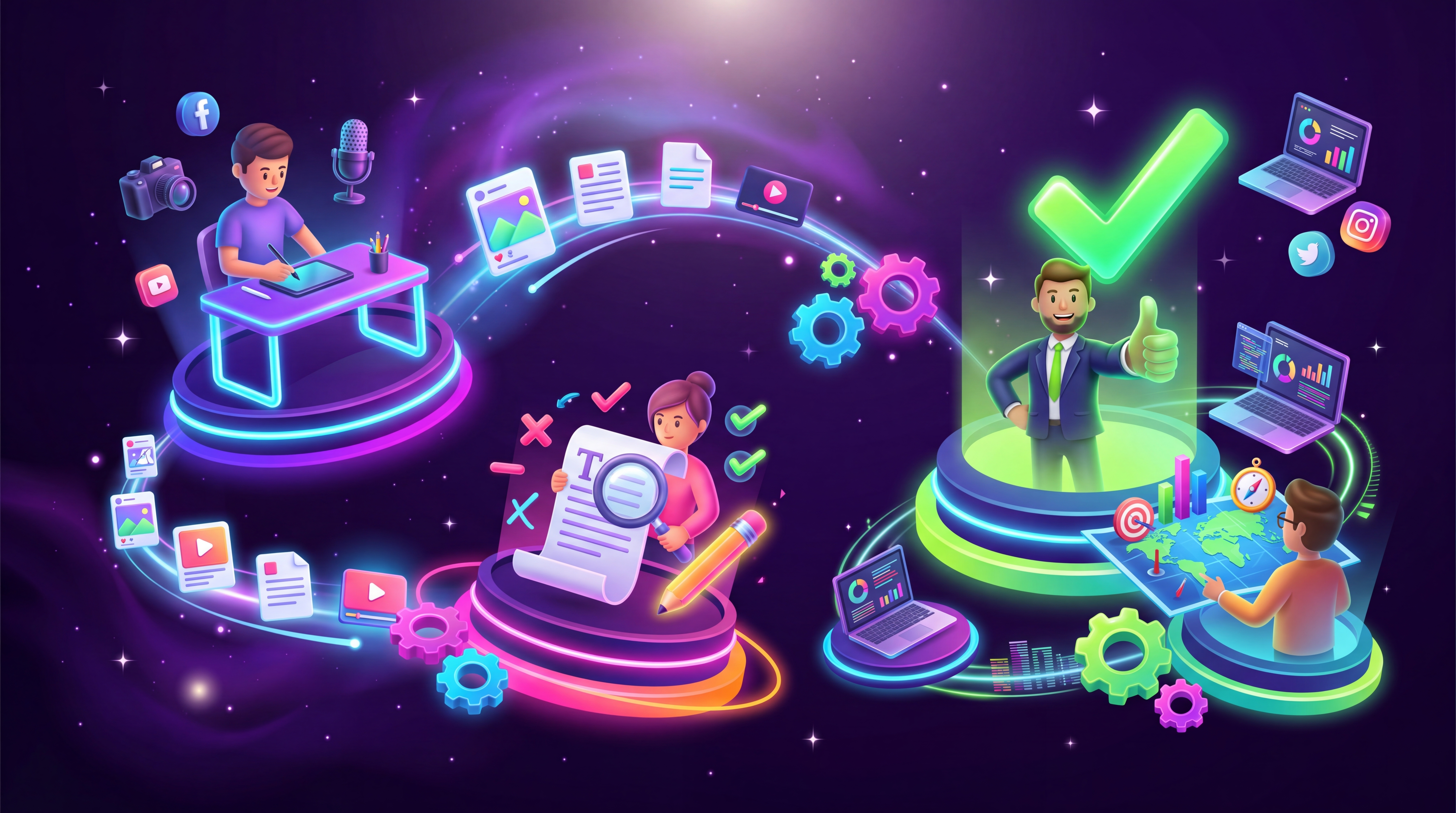 Key Roles in the Content Approval Process