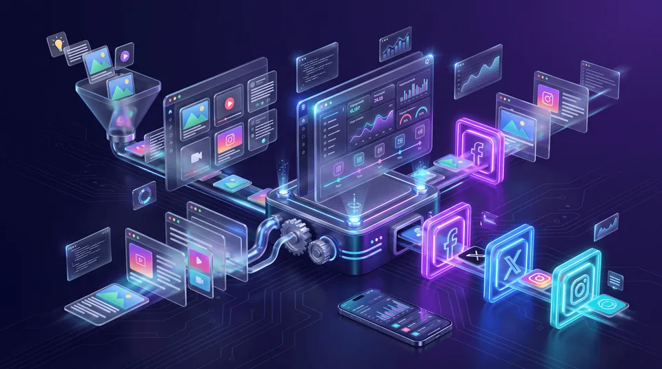 3. Implement Batch Workflows for Social Media Productivity
