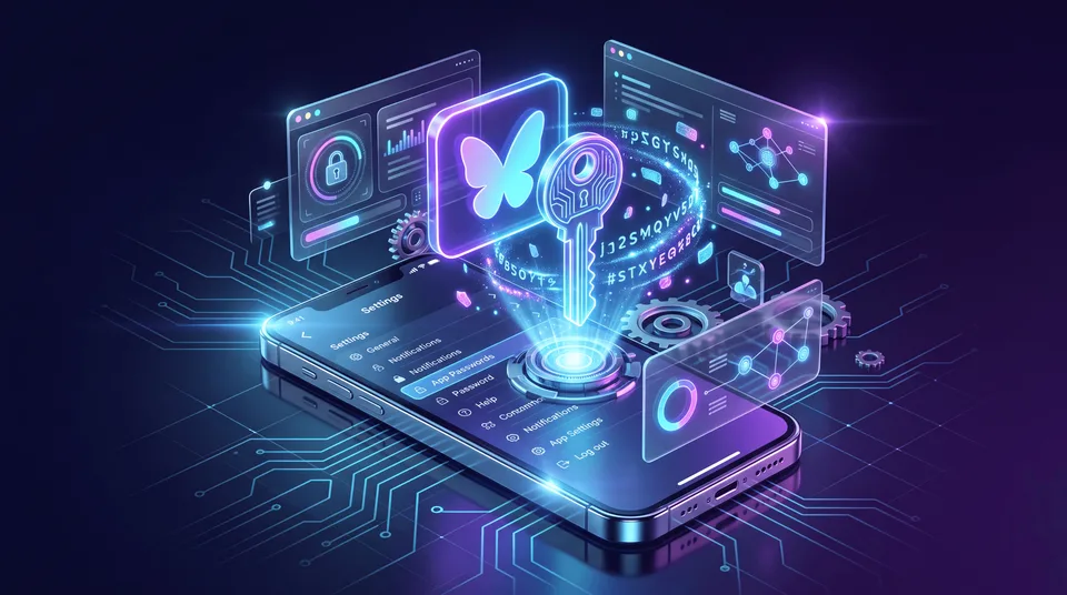 Step 1: Generating an App Password in Bluesky