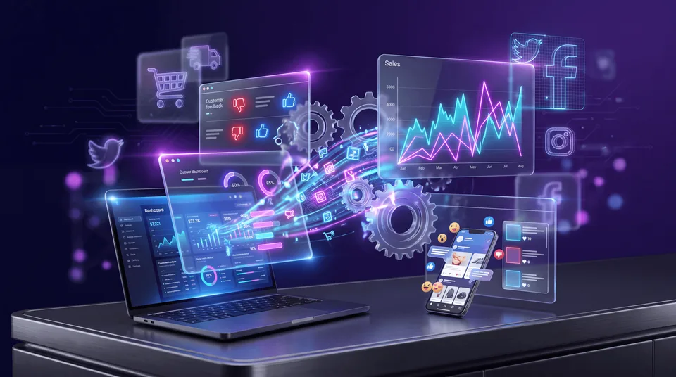 The Challenge: Social Media Chaos in E-commerce