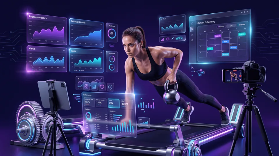 The Grueling Reality of a Fitness Influencer