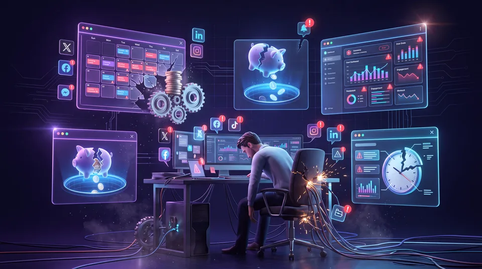 The Hidden Costs of Manual Social Media Management