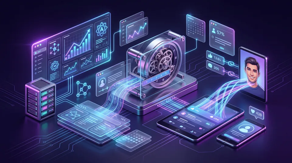The Role of Posting Consistency in Algorithmic and Human Trust